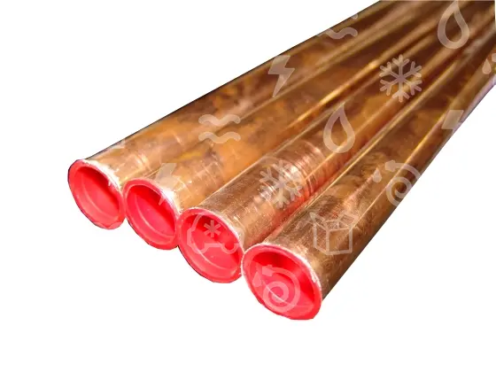 trubky měděné tvrdé Frigotec  28x1 mm  l=5m, 0.75 kg/m, cena za 1m